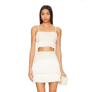 PatBO fringe set from Revolve. Only worn once for my bachelorette!